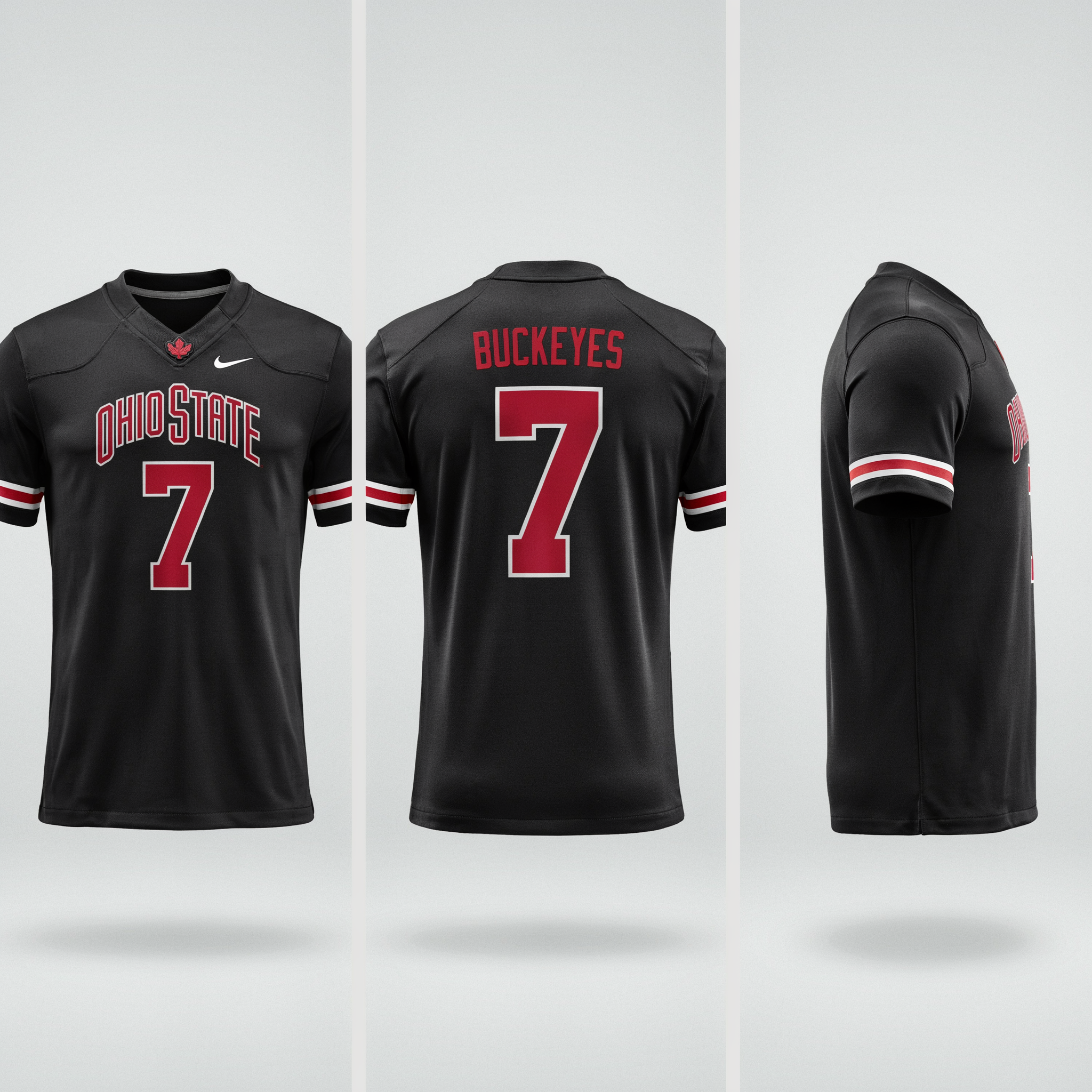men's black ohio state football jersey, best black Buckeyes jerseys for game day, official Ohio State football jerseys for men, black college football jersey with breathable fabric, Ohio State Buckeyes fan apparel, men's Buckeyes game day jersey, black football jerseys for fans, Ohio State athletic jersey, licensed Buckeyes jersey, college football fan gear, Ohio State sports apparel, men's football jerseys, Buckeyes merchandise, game day clothing, Ohio State jersey outfit